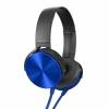 On Ear Wired Headphones MDR-XB450 Blue